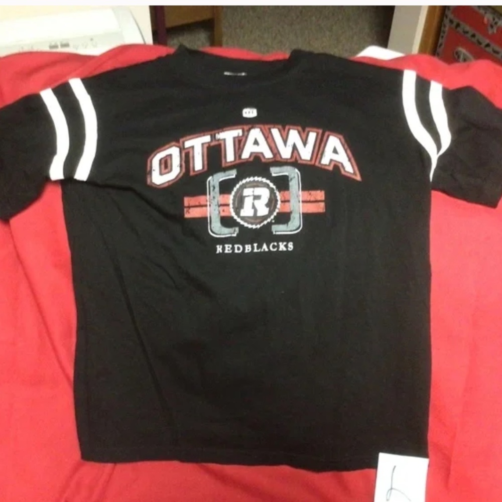 CFL OTTAWA Redblacks tshirt
